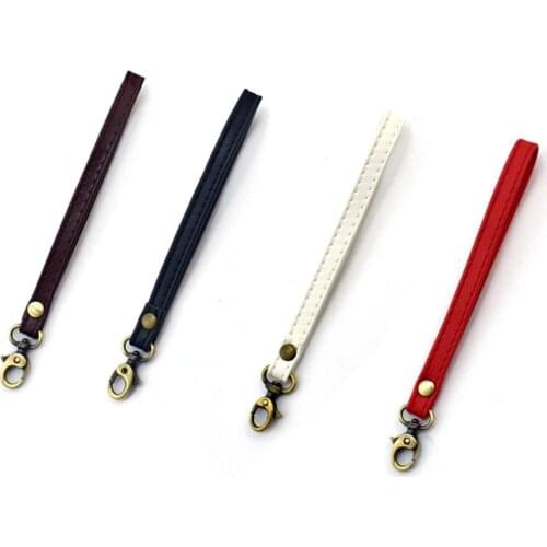 1pc Leather Wristlet Wrist Bag Strap Replacement For Clutch Pouch Purse Handbag