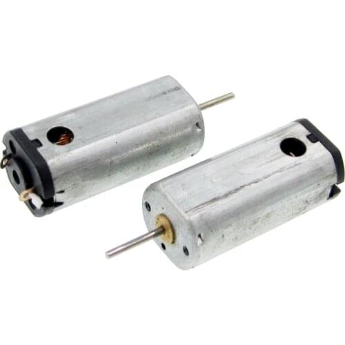 10PCS N50 Ferromagnetism Micro DC3.7-5V motor Hi-speed Large Torque with Heat Emission Hole DIY Parts new Russia