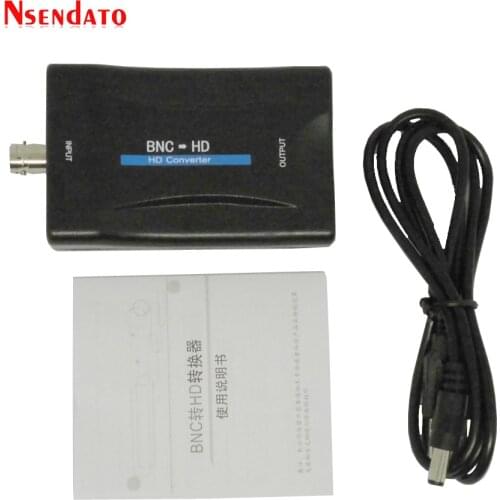 1080P/720P BNC To HD Converter Adapter Display Video Audio Conector Surveillance Monitor video signal Converter with USB Cable