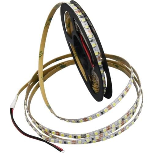 120lws/m 5mm 2835 backlight strip 5mm pcb flexible LED strip tape light,DC12V 600leds led scene light