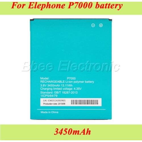 3450mAh For Elephone P7000 Battery Batterie Bateria AKKU Accumulator PIL Cell Phone