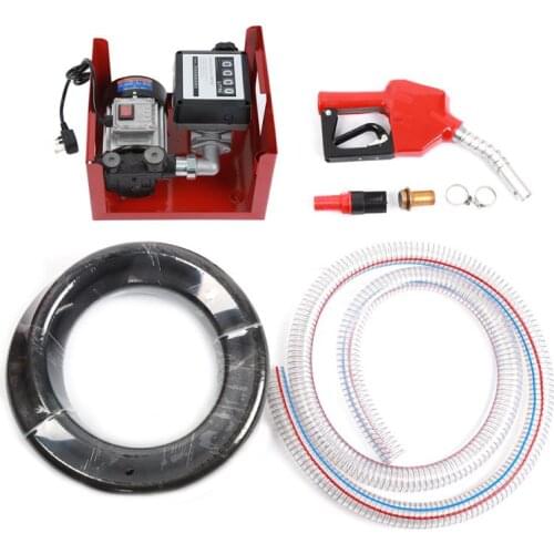 Automobile Fuel Pump EU 220-240V Fuel Metering Pump Self-sealing Gun Kit For Car Carburetor Motorcyle ATV Car Accessories HWC