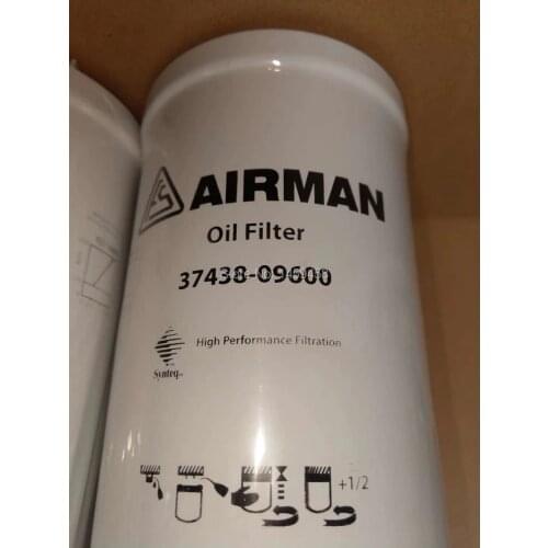 Free shipping 4pcs/lot 37438-09600/ 37438-04600 fuel filter element oil filter for Airman portable compressor