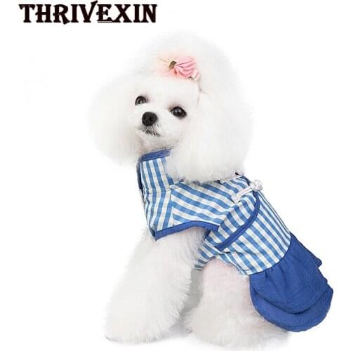 Cheongsam Skirt Pet Dog Clothes Spring and Summer New Chinese Style Pet Dresses Puppy Cat Clothes Teddy Pets Clothing