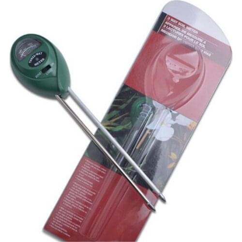 DHL 100pcs/lot new 3 in 1 Soil PH Meter and Moisture Sensor Meter Tester for Outdoor & Indoor Plants Gardens & Grass Lawn