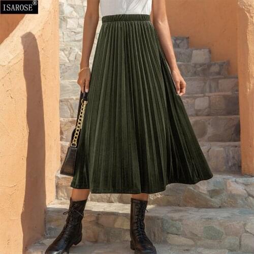 Isarose Womens Autumn Skirts