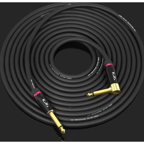 Electric guitar cable folk bass accessories musical instrument electronic organ electronic drum pure copper noise reduction