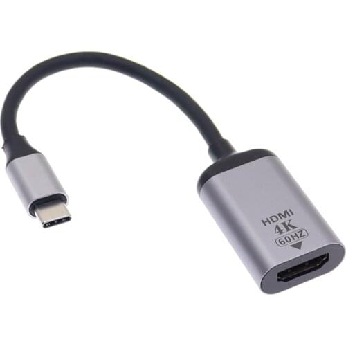 USB Type C to HDMI Adapter Cable USB 3.1 USB-C to HDMI Converter Audio Cable 4K 60HZ for MacBook XiaoMi Huawei Mate 20