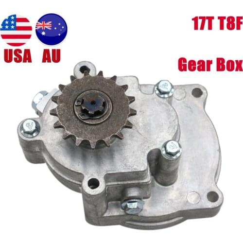 TDPRO 17 Teeth T8F Transmission Gear Box Clutch Drum Housing For 47cc 49cc ATV Scooter Mini Pocket Rocket Bike