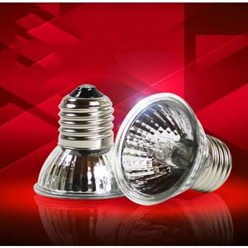 Reptile Lamp 25/50/75W UVA+UVB 3.0 Pet Heat Lamp Bulb Turtle Basking UV Light Bulbs Amphibians Lizards Temperature Controller