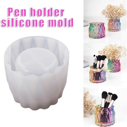 Newly Handmade Vase Silicone Stencil Multipurpose DIY Epoxy Resin Casting Stencil Storage Jar Making Template