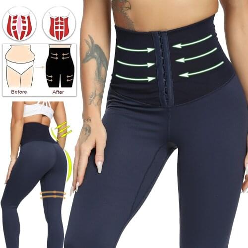 New Corset hip lift Yoga Pants Stretchy Sport Leggings High Waist Compression Tights Push Up Running Women Gym Fitness Leggings