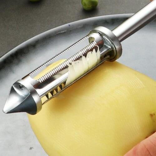 Vegetable Peeler Potato Carrot Fruit Grater Multifunctional Combo 2-In-1 Vegetable And Fruit Grater Kitchen Shredder Tool