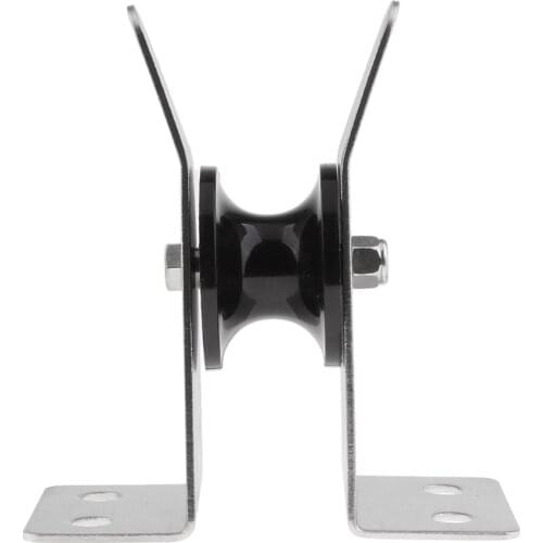 Practical Boat Bow Anchor Roller 6 inch Fixed Marine Grade 316 Stainless Steel