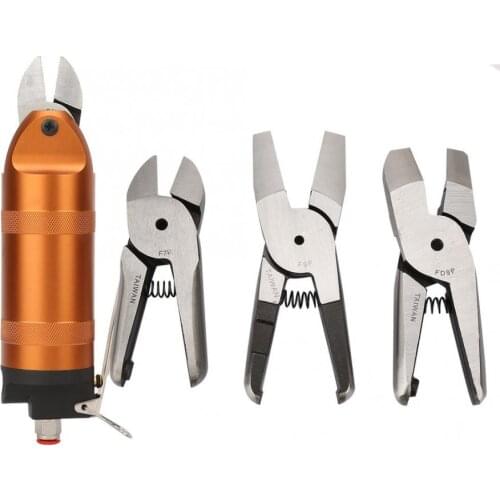 HS30 Handheld Air Scissor Pneumatic Nipper Aluminum Body Alloy Steel Head Air Shear Auto Repair Soft Hard Plastic Cutting Tool