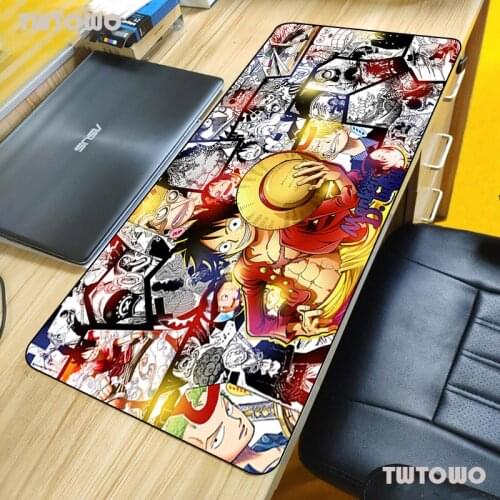ONE PIECE Pad Mouse Computador Gamer Mause Pad 900x400X2MM Padmouse Big Customized Mousepad Ergonomic Gadget Office Desk Mats
