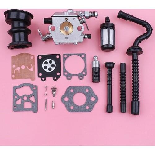 Carburetor Carb Intake Manifold For Stihl MS250 025 MS230 023 MS210 Fuel Oil Filter Line Repair Kit Chainsaw Replace Part