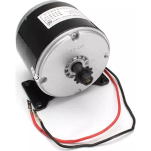 24V 250W High-Speed Brushed DC Motor Electric Scooter Folding Bicycle Electric Bicycle Brush Motor Bike Accessories