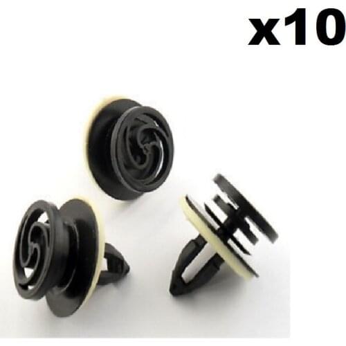 10x For Audi A4 Interior Door Card & Trim Panel Mounting / Fastener Clips