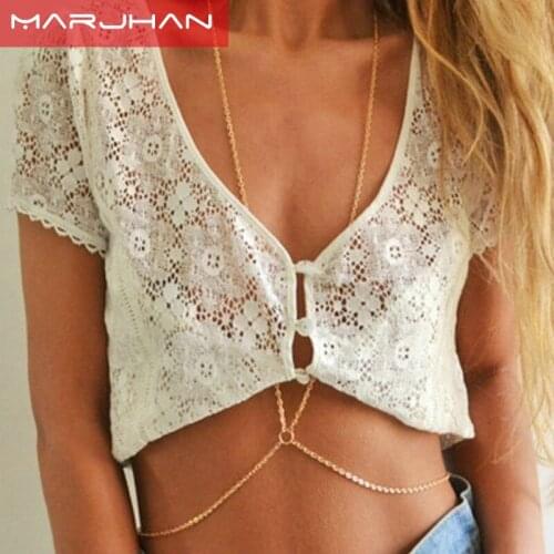 2016 new women fashion golden bikini sexy punk necklace jewelry collares mujer bijoux femme