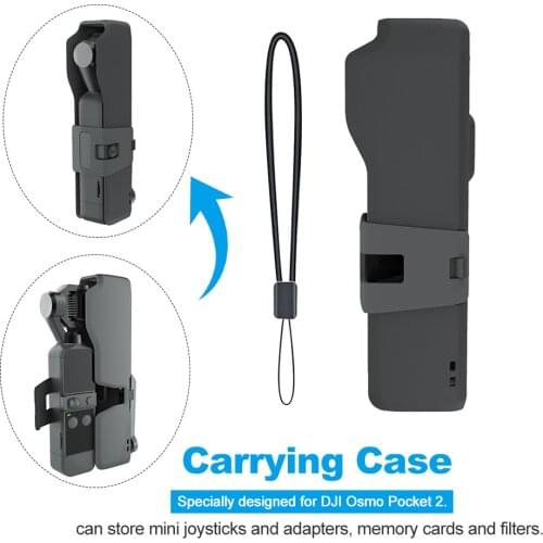 Hard Shell Anti-scratch Gimbal Accessories Protective Cover Handheld Stabilizer Travel Carrying Case For DJI Osmo Pocket 2