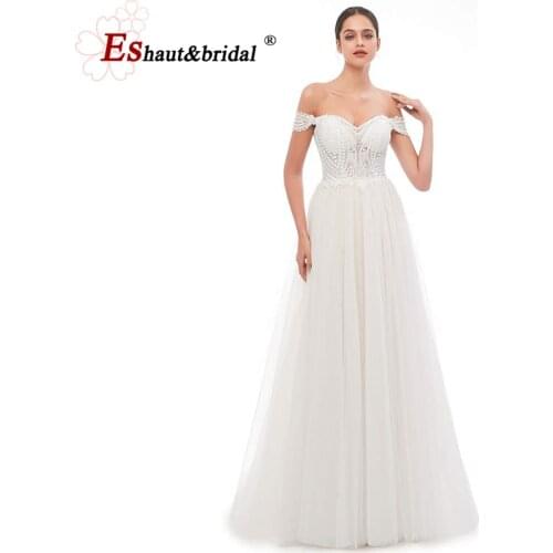 Кружевные свадебные платья Eshaut&bridal China At AliExpress