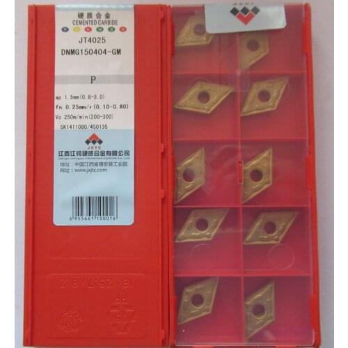 JXTC DNMG150404-GM JT4025/DNMG150408-GM JT4025/DNMG150412-GM JT4025 DNMG431 DNMG432 DNMG433 CNC carbide inserts 10PCS/BOX