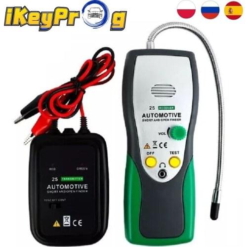 DUOYI DY25 Tracker Cable Automotive Short Open Circuit Finder Type PK EM415pro Tester Car Repair Tool Tracer Diag 2 Wire Cables