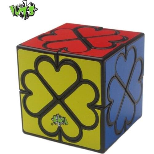 Lanlan Honey Copter Magic Cube Puzzle Black Cubo Magico Heart Copter Professional Triangle Shape Twist Educational Toys Games