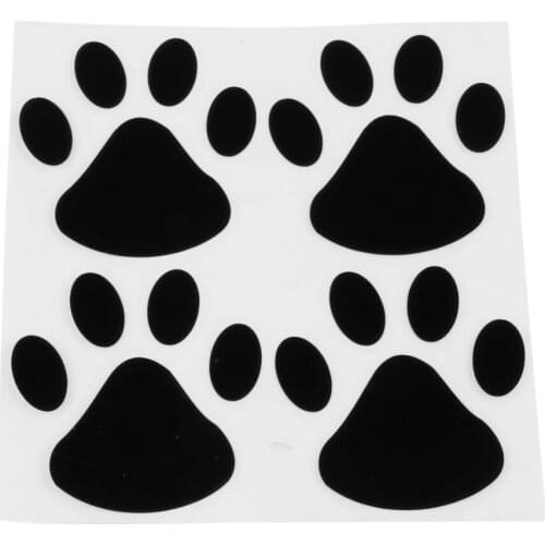 Cute Paw Car Sticker Dog Footprint Decals Puppy Claw