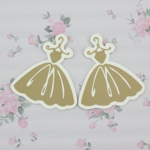 Many Shapes Dress Cloth Blank Price Kraft Tag Retro Paper Gifts Tag Hanging Jewelry Cards