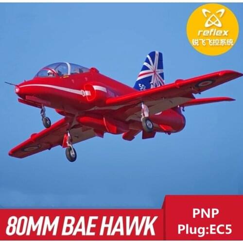 FMS Model 80mm EDF Jet Plane Bae Hawk FMS099