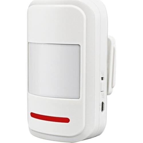 Infrared Wireless Motion Sensor Alarm Detector 430MHz Home Security Driveway Alert Alarm Operating in Range 120 Meters