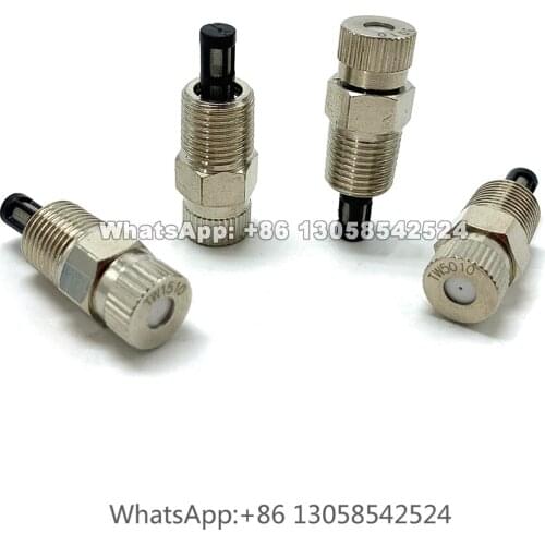 Fog Machine Spray Nozzle, High Quality High Pressure Fog Mist Nozzle, Fogging Spray Nozzle with SS Filter, Cooling Mist Nozzle
