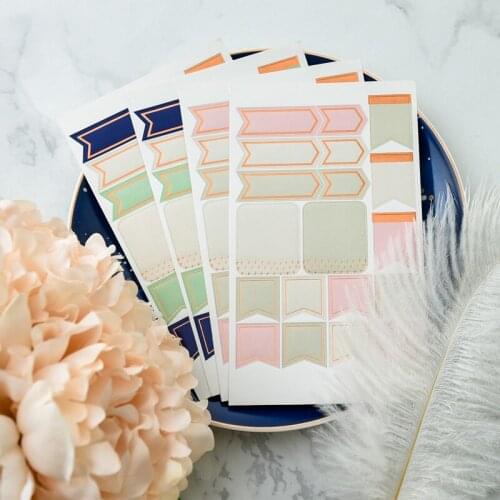 Cute Labels Self- adhesive Paper Sticker for Scrapbooking/ DIY Crafts/ Card Making Decoration