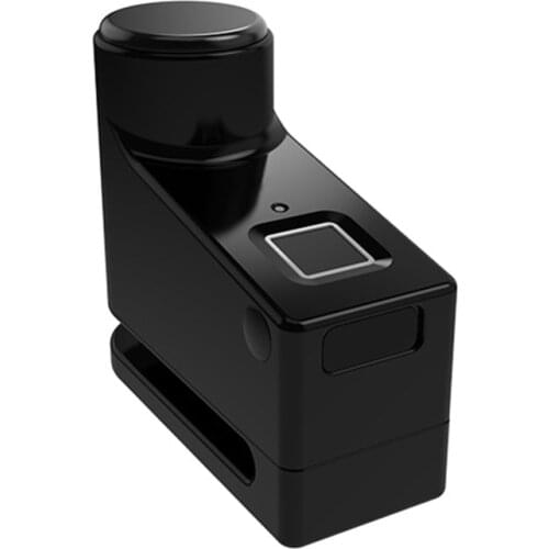 Smart Fingerprint Disc Brake Lock Anti-theft Bluetooth-compatible Electric Lock IP65 Waterproof Bicycle Motorcycle Wheel