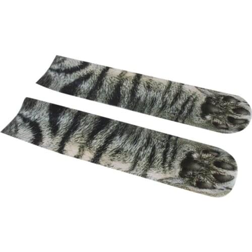 Funny 3D Printet Socks Cotton Animal Foot Pattern Men Women Floor Socks Winter Autumn Ankel Length Christmas Meias Sokken