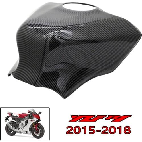 Fuel tank cover, ABS fairing, Carbon fiber plastic housing, YZF-R1 YZFR1, suitable for Yamaha YZF