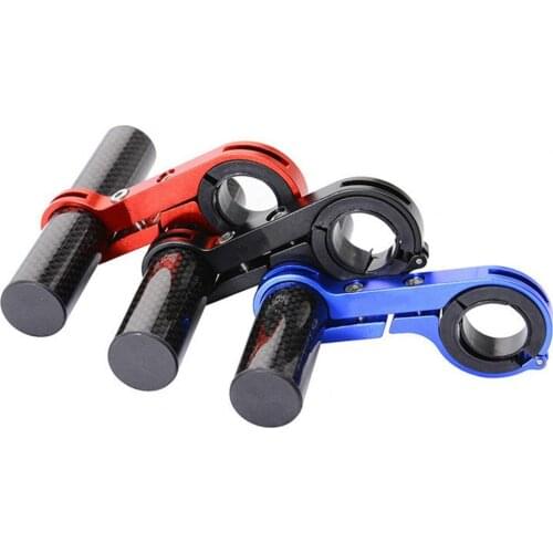 1 Set Handlebar Bracket Adjustable Rust-proof Aluminum Alloy Bike Light Mount Holder Extender for Bike