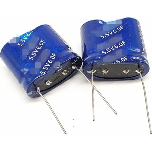 1pcs 5.5V 6.0F Combined capacitance Energy Storage Memory 5.5V6F