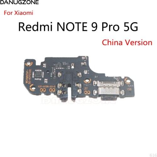 10PCS/Lot For Xiaomi Redmi NOTE 9 Pro 5G USB Charging Port Dock Plug Socket Jack Connector Charge Board Flex Cable