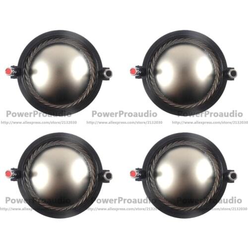 4pcs Quality Diaphragm PRV RPD3220Ti For PRV D3220Ti & D3220Ti-ND , B&C DE800Driver 8 Ohm or 16 ohm Flat wire