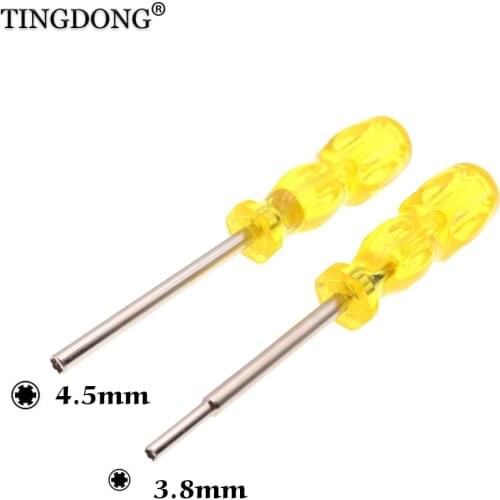 3.8mm+4.5mm Security Screwdriver Tool Bit Gamebit for Nintendo NGC SFC MD NES N64 SNES Gameboy Open Tools