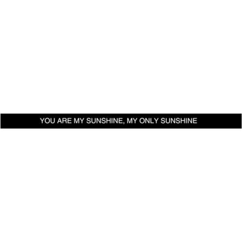 300pcs Motivational Black YOU ARE MY SUNSHINE MY ONLY SUNSHINE Silicone Bracelets Rubber Wristbands Free Shipping by DHL