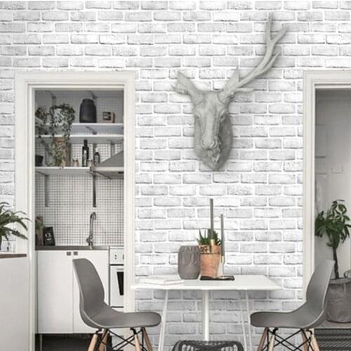 3D Brick Wall Stickers Self-Adhesive Panel Decal Wallpaper for TV Background Sofa Wall Decoration