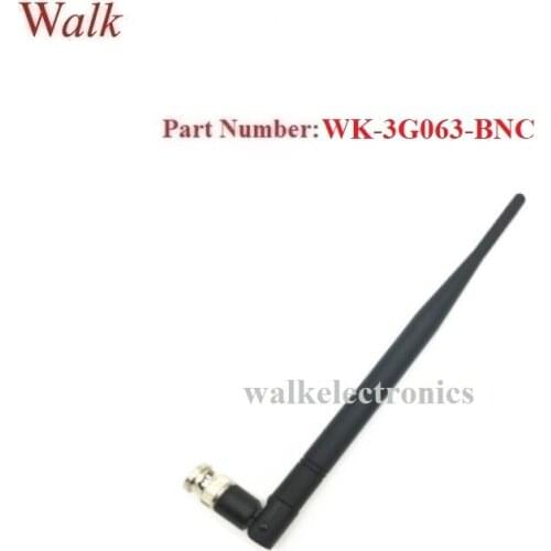 7.0dbi high gain BNC male straight flexible GSM 3G rubber Antenna foldable gprs multi band stubby BNC aerial