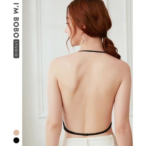 New Sexy Low Back glaze Bralette Black Bra dot mesh Ultra Thin Ladies Underwear Women White Lingerie Sexy Crop Top Femme Bra