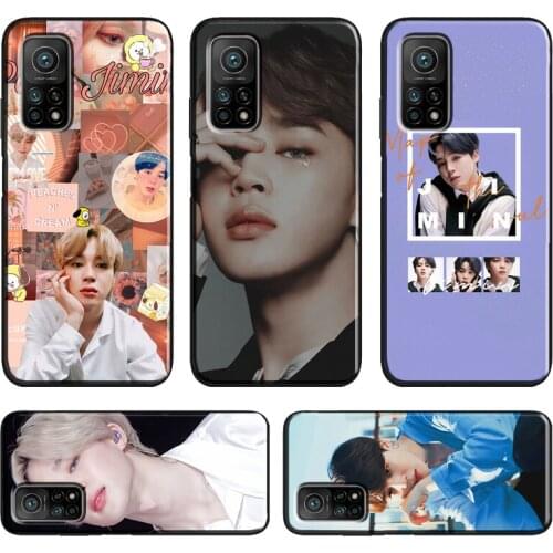 Kpop Park jimin aesthetic For POCO X3 Pro F1 F2 F3 M3 Phone Case For Xiaomi Mi 11 Lite Ultra Mi A3 9T 10T Pro Shell