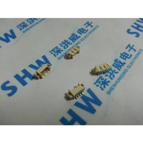 Bar line plate connector 1.25mm 1.25t-4a 4p horizontal smd socket