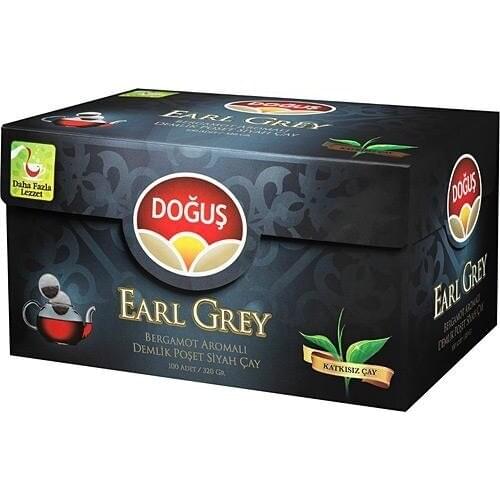 PERFECT WITH ITS WONDERFUL FLAVORS Dogus Earl Gray / 100 Pieces 320 GR FREE SHİPPİNG